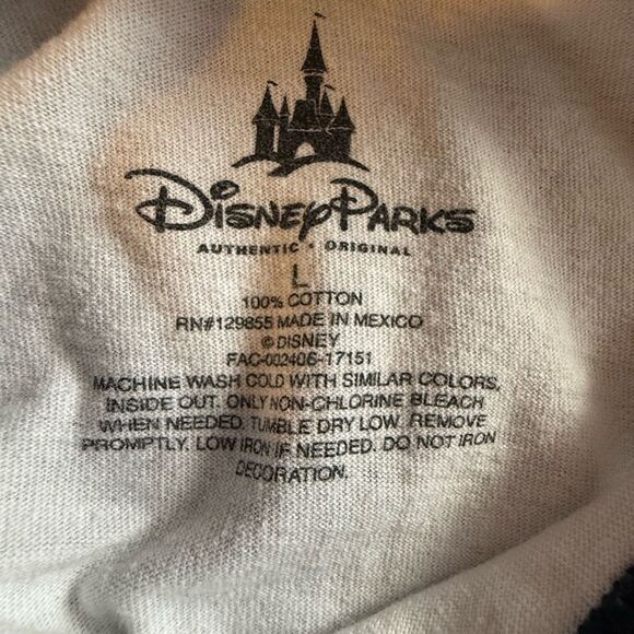 Mickey Disney Ringer Tee Mens L Retro Park Style Disneycore - Picture 7 of 15